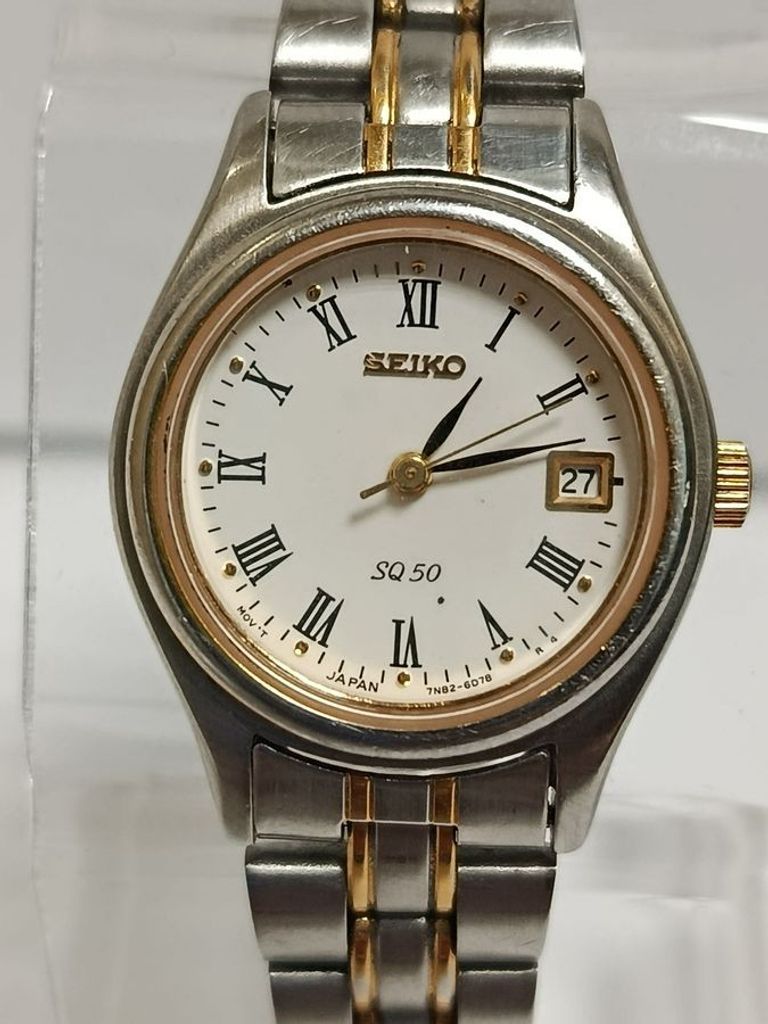 Оголошення Seiko sq 50 7n82-6c40 Б/У