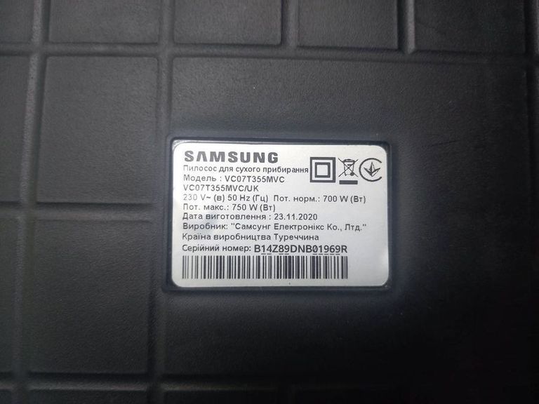Купити Samsung vc07t355mvc Б/У