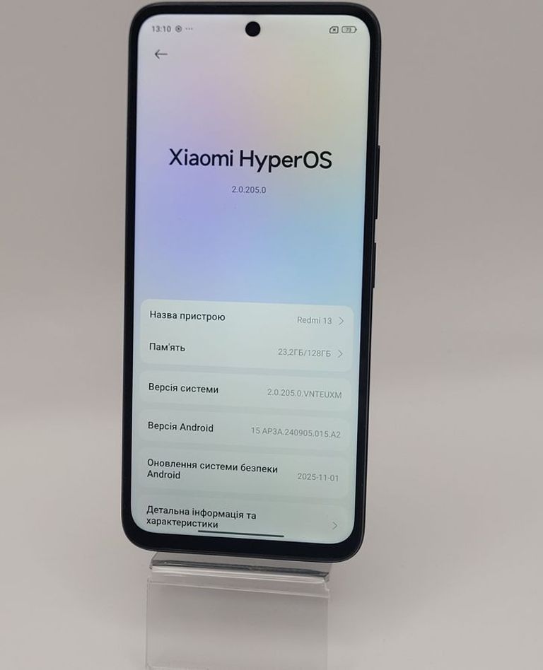 Оголошення Xiaomi Redmi 13 6/128GB Blue Б/У