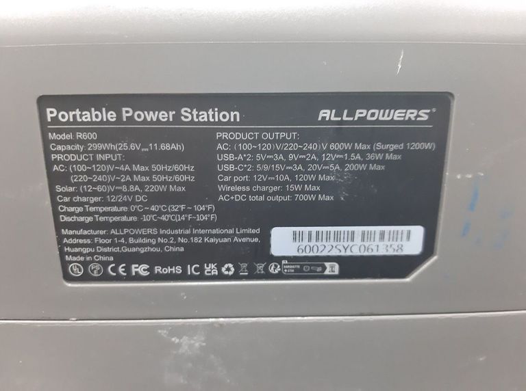 Allpowers R600 Код:01-200836631. Изображение 7