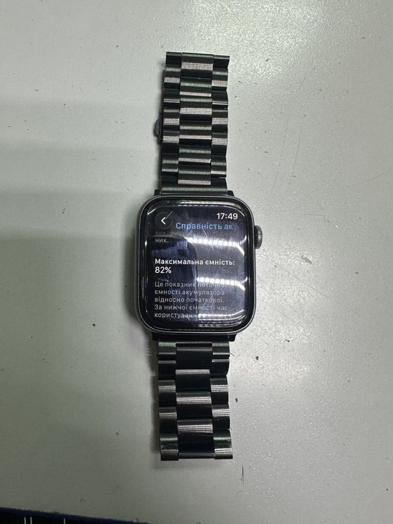 Дешево Apple watch series 6 gps aluminium case 44mm з ломбарду