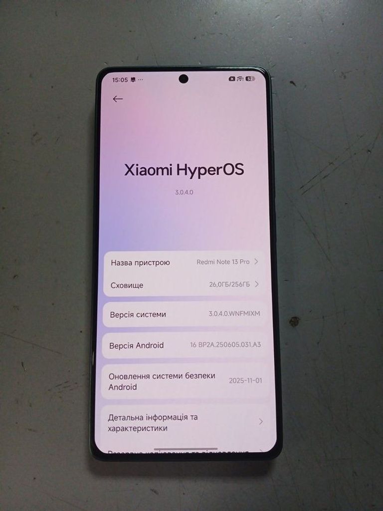 Дешево Xiaomi redmi note 13 pro 5g 8/256gb з ломбарду