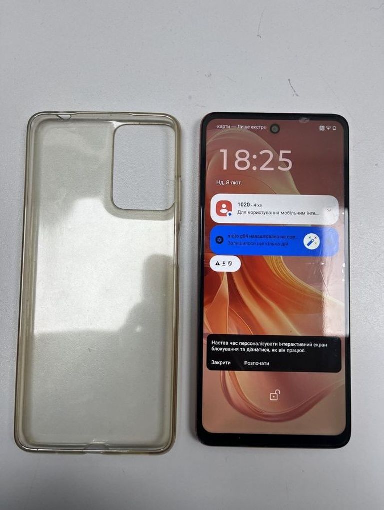 Оголошення Motorola g04 4/64gb Б/У