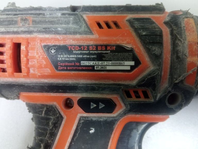 Объявление Tekhmann tcd-12 s2 bs kit 2акб + зп + набір Б/У