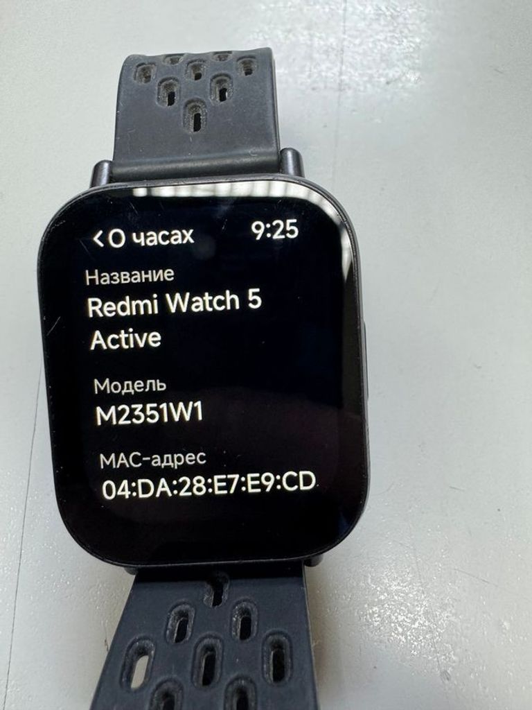 Оголошення Xiaomi redmi watch 5 active Б/У