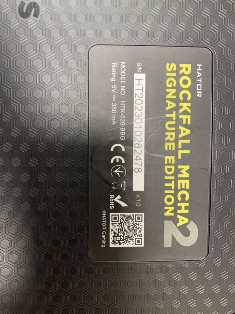 Дешево Hator rockfall 2 mecha tkl з ломбарду