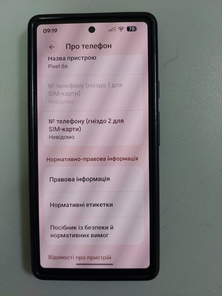Дешево Google pixel 6a 6/128gb з ломбарду