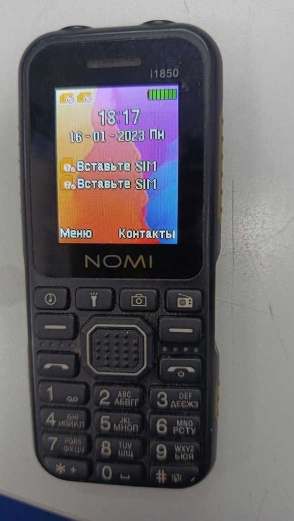 Розпродаж Nomi i1850 Black, продавець Техноскарб