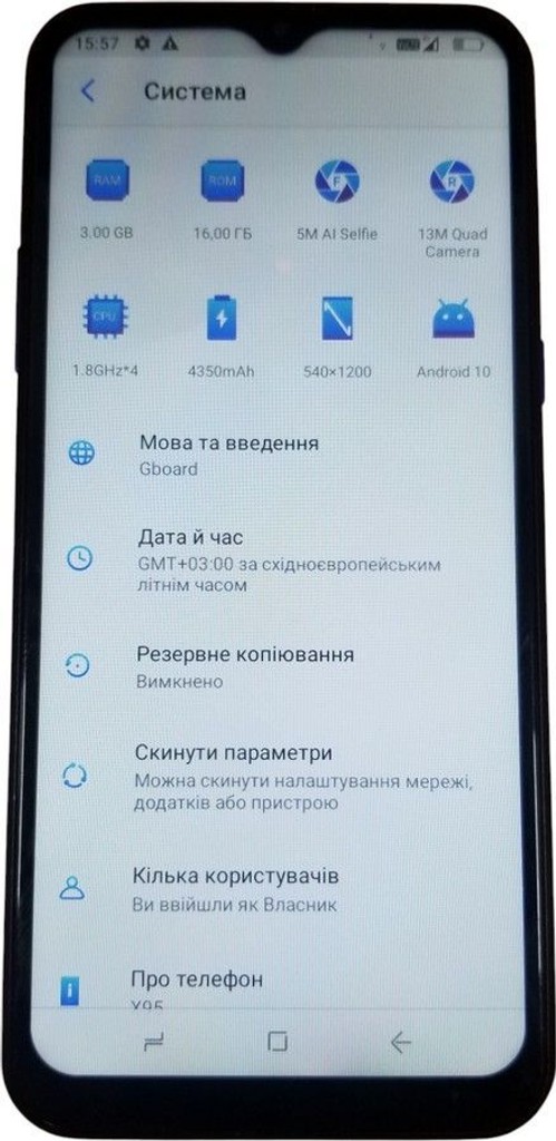 Doogee X95 3/16GB Black Код:01-200926927. Зображення 8