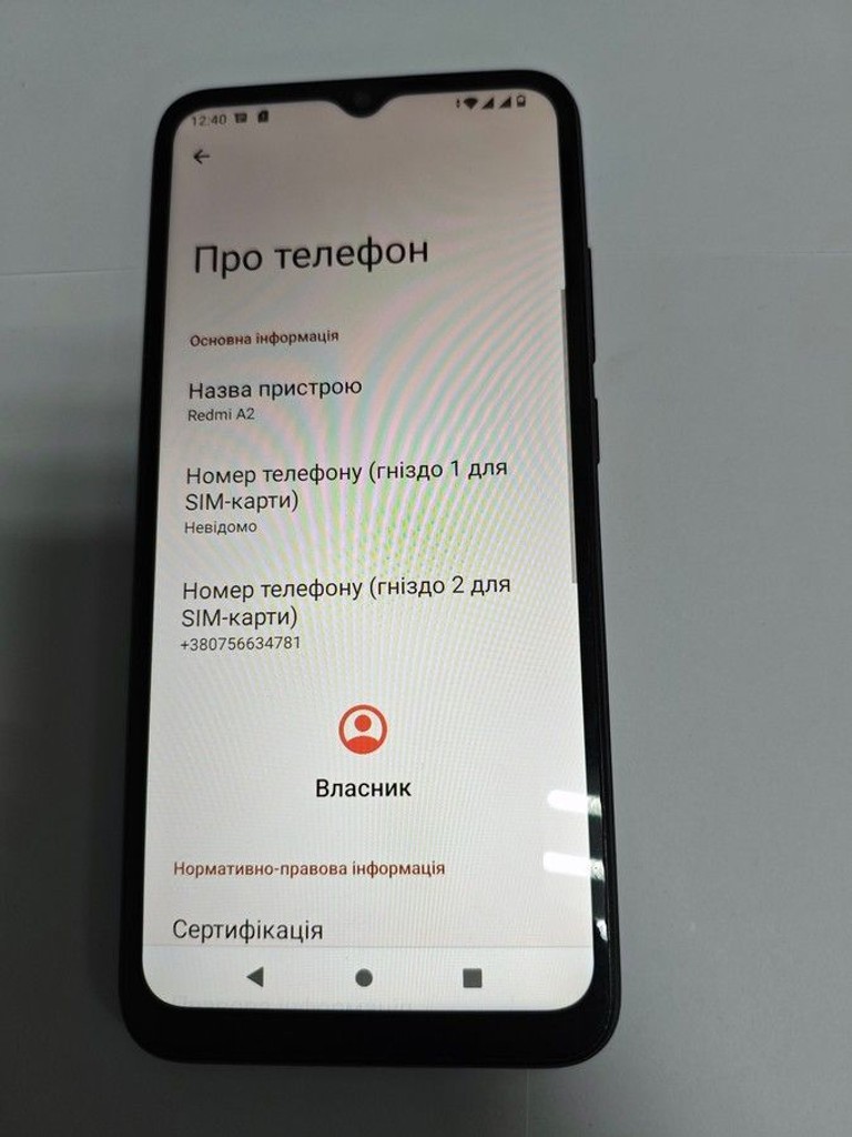 Дешиво Xiaomi Redmi A2 3/64GB Black с ломбарда