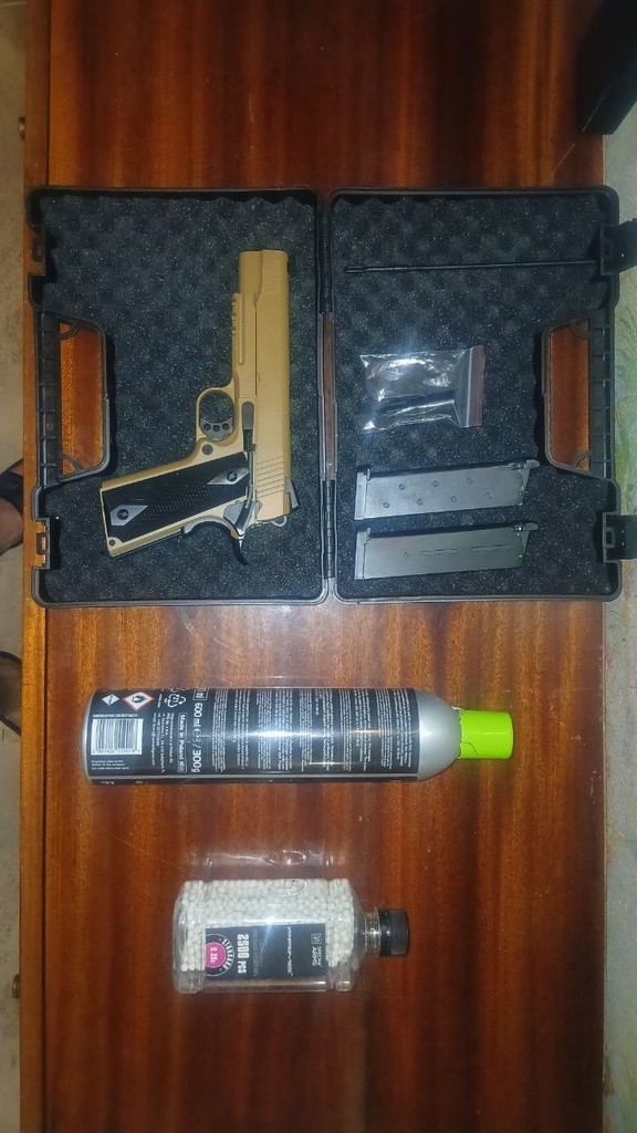 Double-Bell Kimber 1911 <GBB> Код:null. Зображення 5