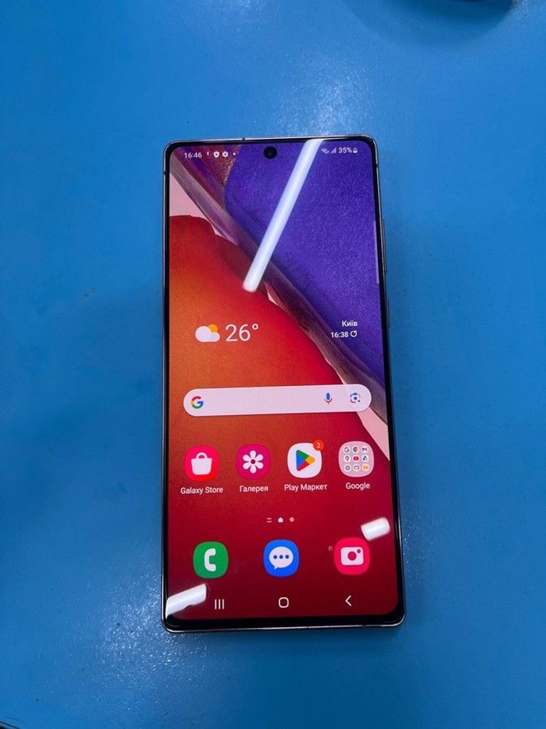 Оголошення Samsung n980f galaxy note20 8/256gb Б/У