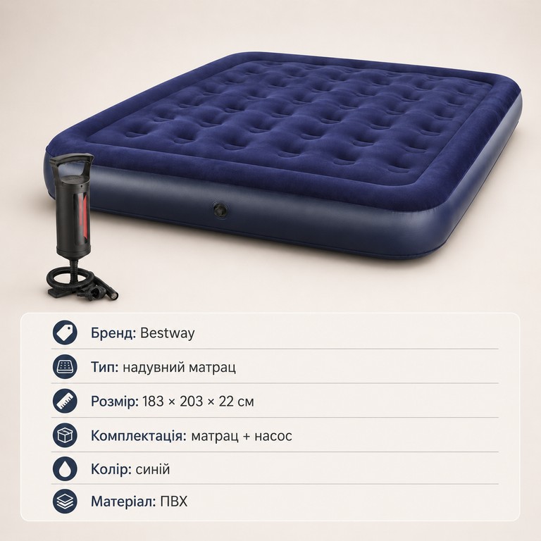 Bestway Pavillo 183*203*22 см Код:null. Зображення 5
