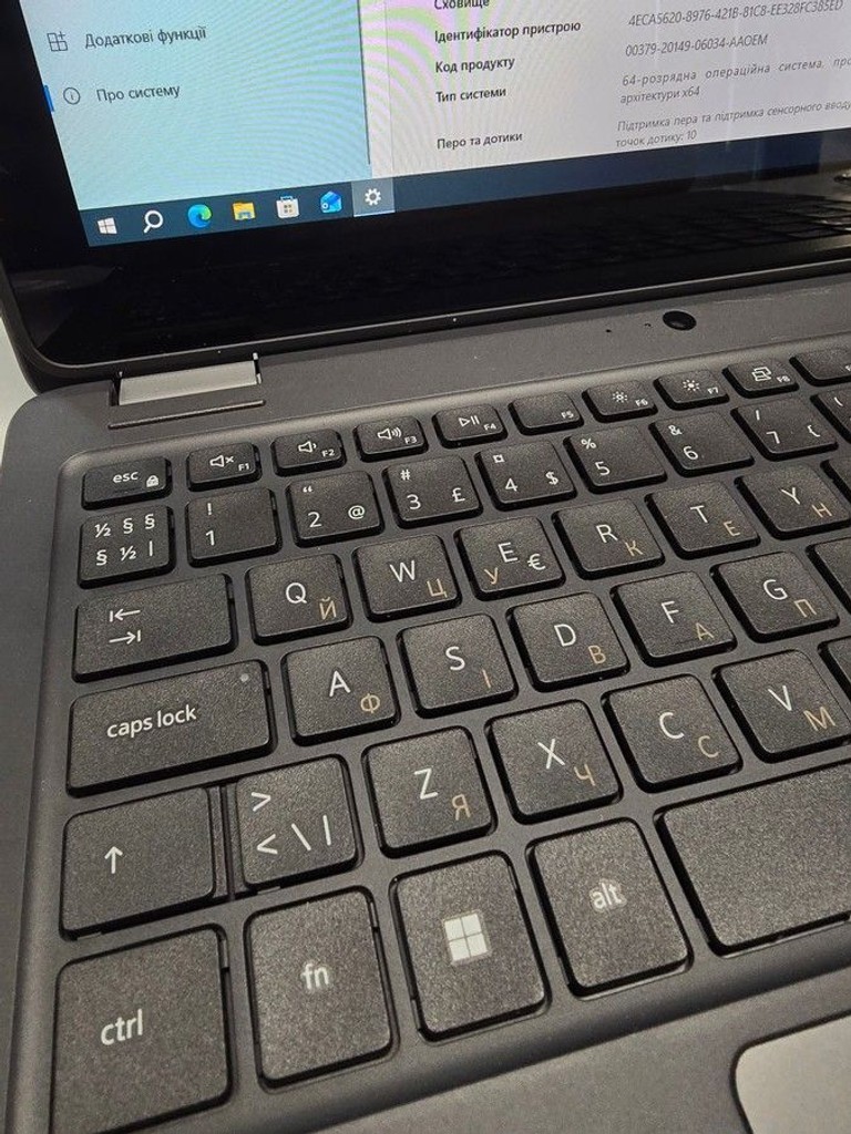 Оголошення Dell 13/pentium n6000 ddr4/4gb ddr4/hdd *відсутній/ssd 120 gb/*інтегрована Б/У