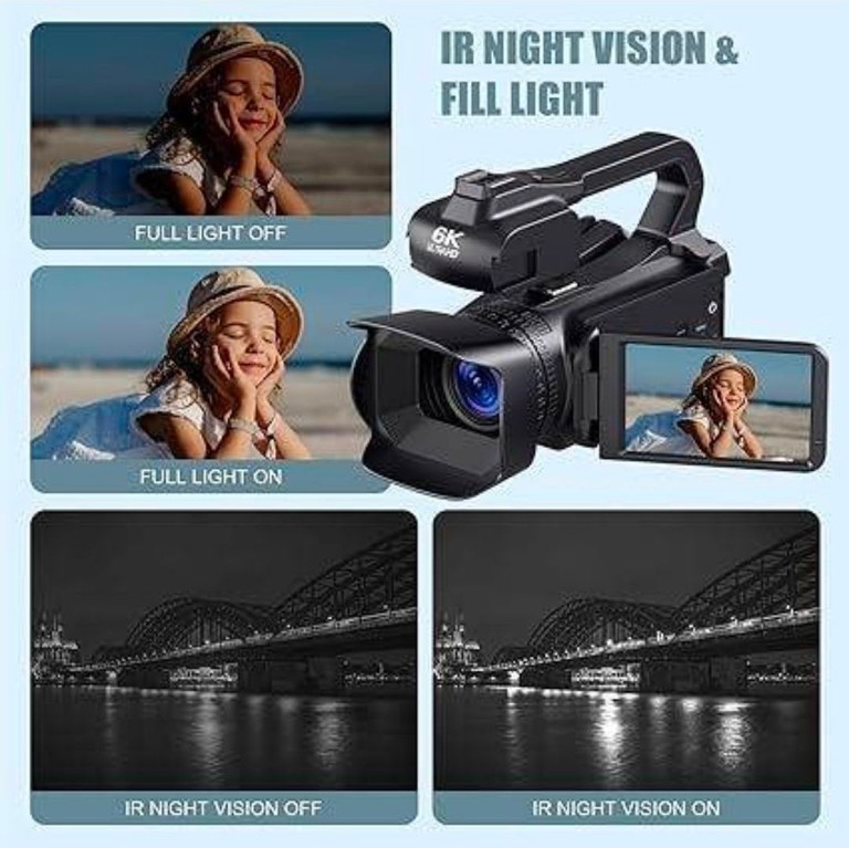 6K Ultra HD Digital Video Camera Код:null. Зображення 5