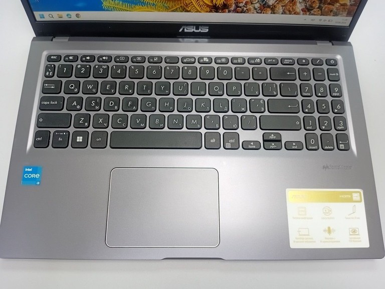 Asus 15/core i3-1115g4 ddr4/12gb ddr4/hdd *відсутній/ssd 512 gb/*інтегрована Код:01-201078697. Изображение 9
