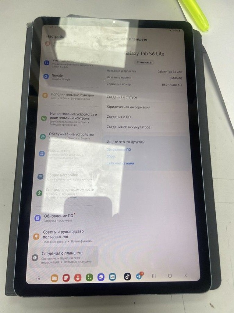 Купити Samsung galaxy tab s6 lite 2020р sm-p610 wi-fi 4/64 gb Б/У