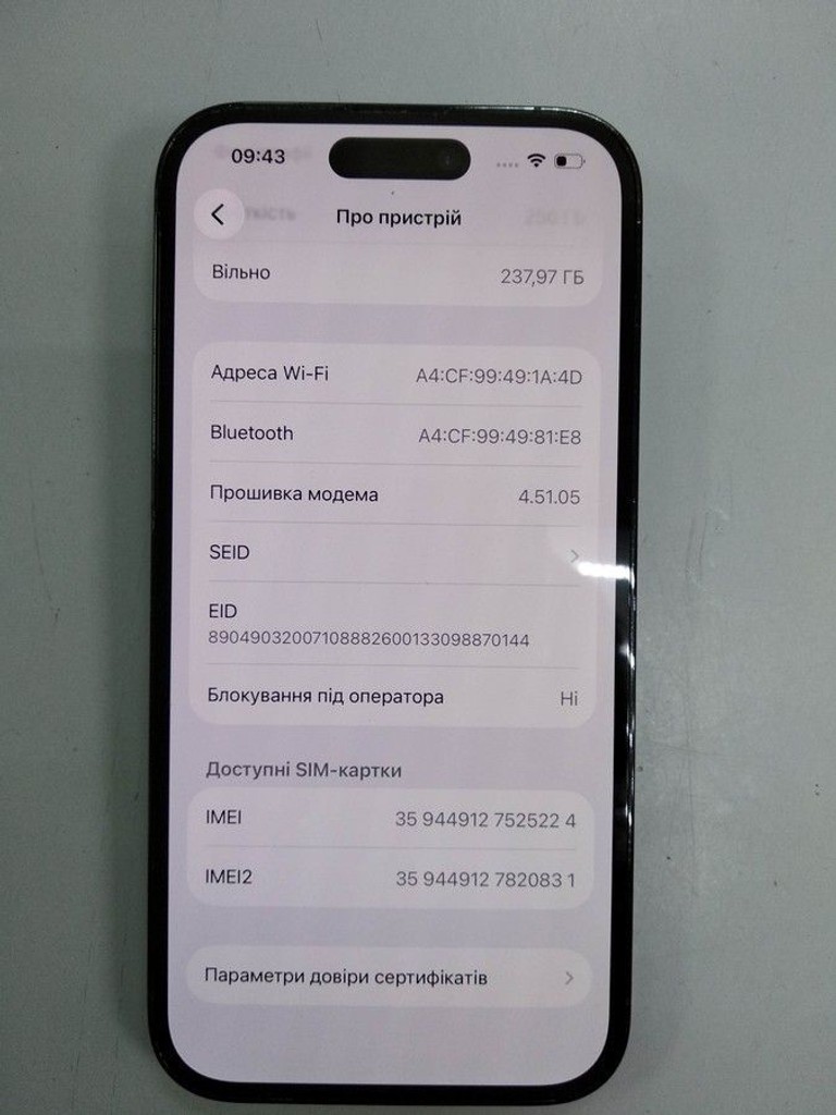 Apple iphone 14 pro 256gb Код:01-201167158. Изображение 6