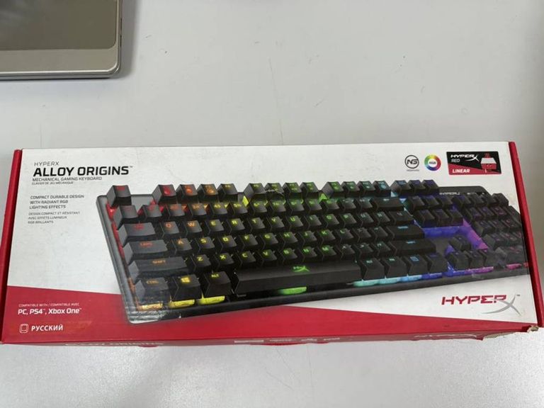 Hyperx alloy origins pbt rgb mechnical