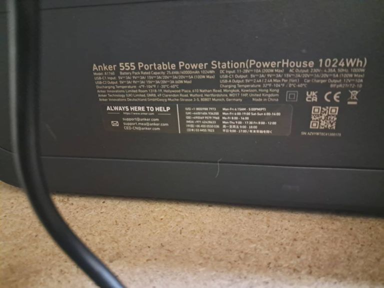 Anker 555 PowerHouse - 1024Wh 1000W