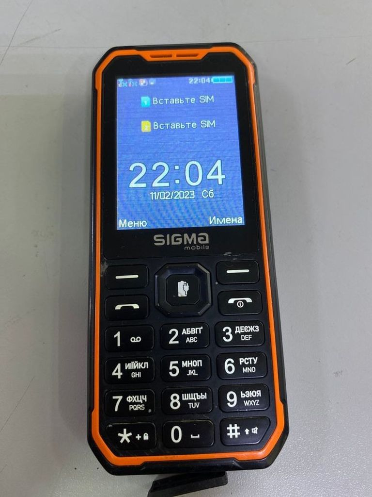 Дешиво Sigma x-style 310 force-orange с ломбарда