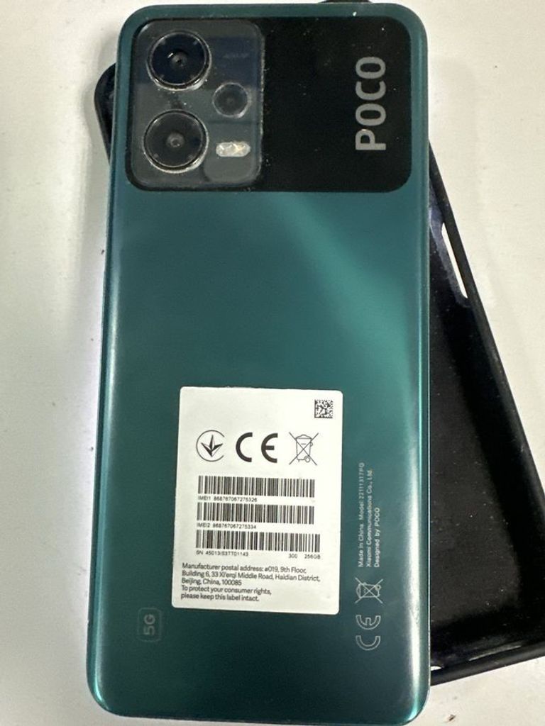 Оголошення Xiaomi Poco X5 5G 8/256GB Black Б/У