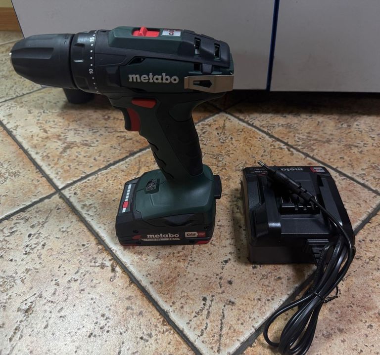 Купить Metabo bs 18 1акб 2ah + зп Б/У