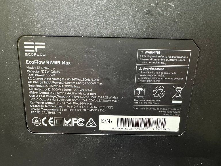 Ecoflow river max Код:01-200572086. Зображення 10
