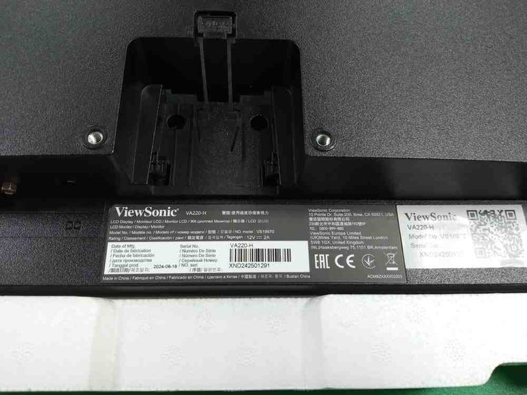 Объявление Viewsonic VA220-H Б/У