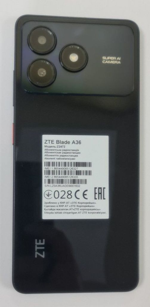 Zte blade a36 4/64gb Код:01-200790402. Изображение 6
