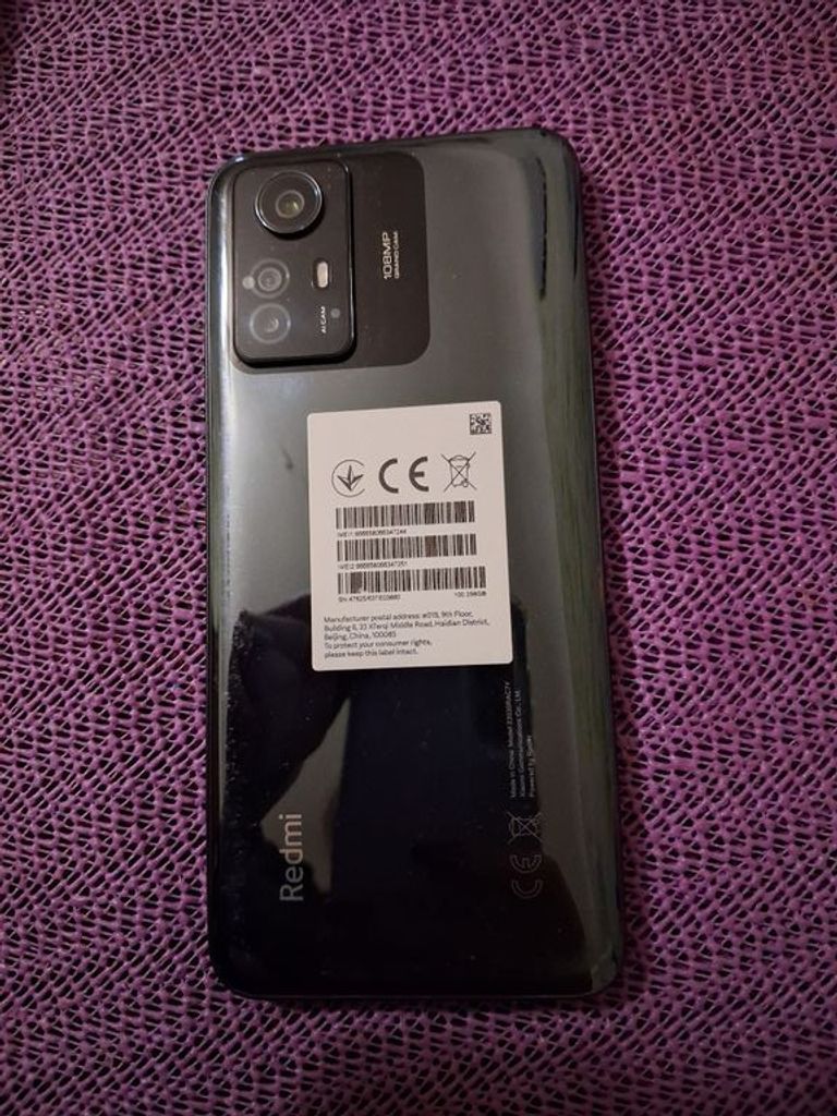 Оголошення Xiaomi Redmi Note 12S 8/256GB Onyx Black Б/У