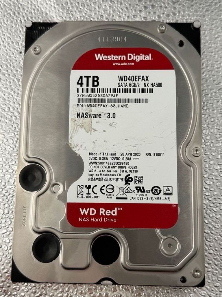 Купить Wd wd40efrx 4tb Б/У