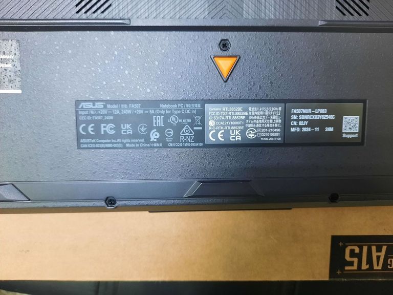 Asus 15/ryzen 7 7435hs ddr5/16gb ddr5/ssd 512 gb/geforce rtx4050 6gb Код:01-200862807. Зображення 5