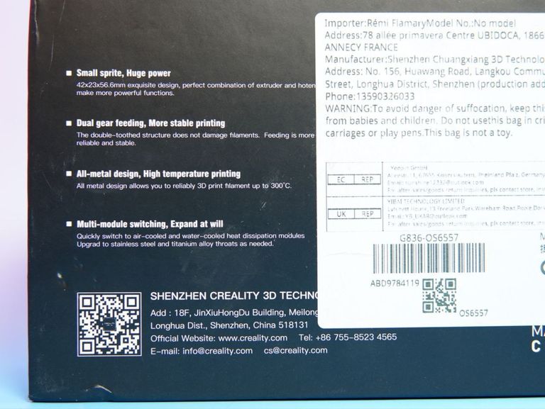 Creality Sprite Pro 300℃ Код:null. Зображення 9