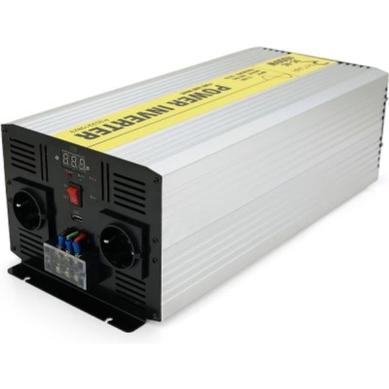 Купить 12V/220V 5000W чистая синусоида, 2xShuko, 1xUSB Ritar Б/У
