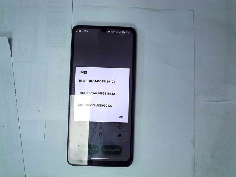 Объявление Zte Blade A36 2/64GB Green Б/У