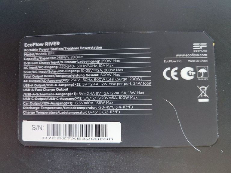 Оголошення Ecoflow river ef4 Б/У