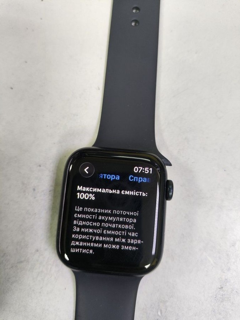 Объявление Apple watch se 2 gps 44mm aluminium case Б/У