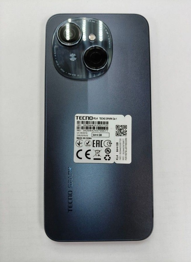 Розпродаж Tecno spark go 1 kl4 4/64gb, продавець Техноскарб