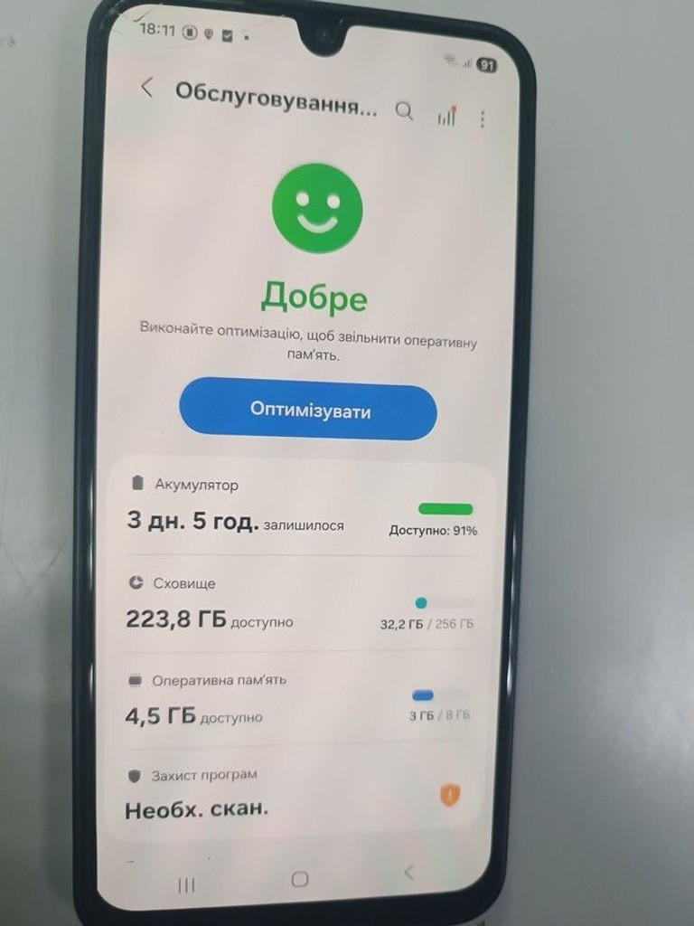 Оголошення Samsung galaxy a17 4g 8/256gb Б/У