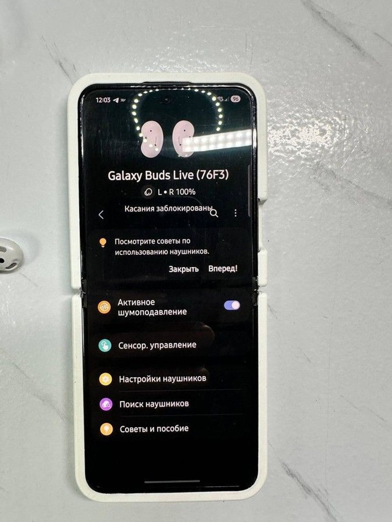 Samsung galaxy buds live sm-r180 Код:01-200941480. Зображення 7