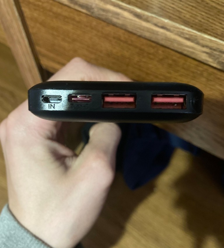 Оголошення Xo Power Bank PR187 2USB+Type-C QC&PD3.0 22.5W 10000mAh Black Б/У