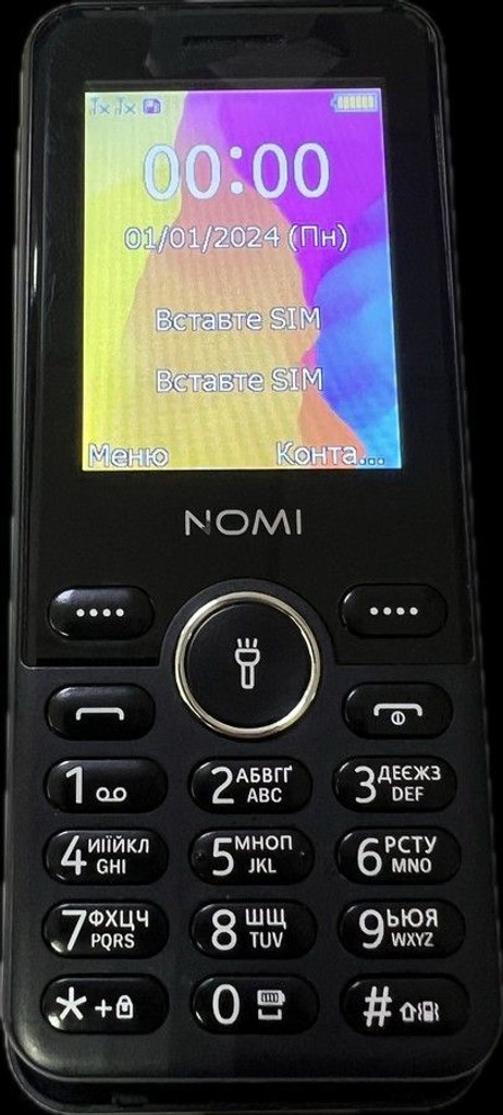 Дешево Nomi i2412 Black з ломбарду