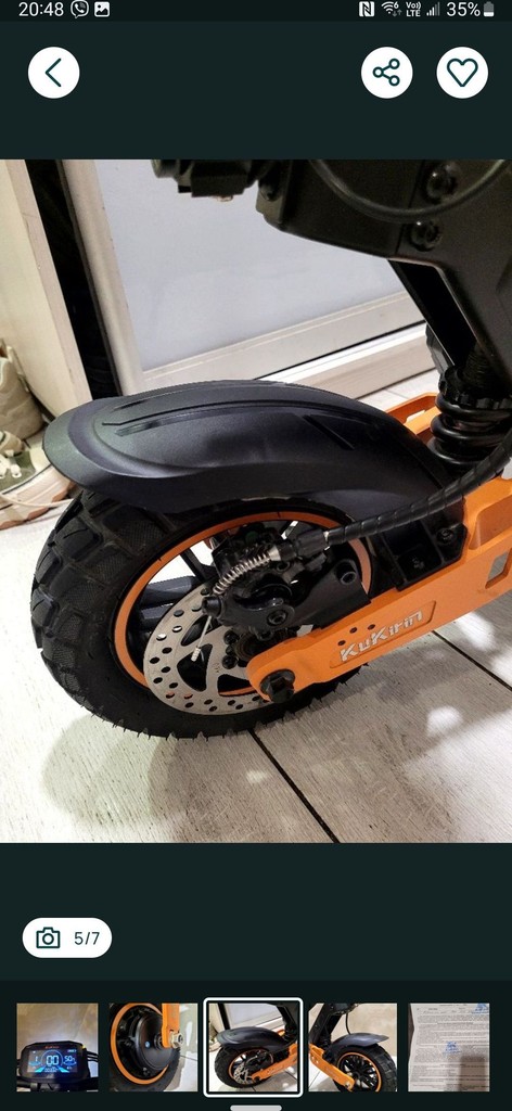 Дешиво Kugoo KIRIN G2 Max с ломбарда