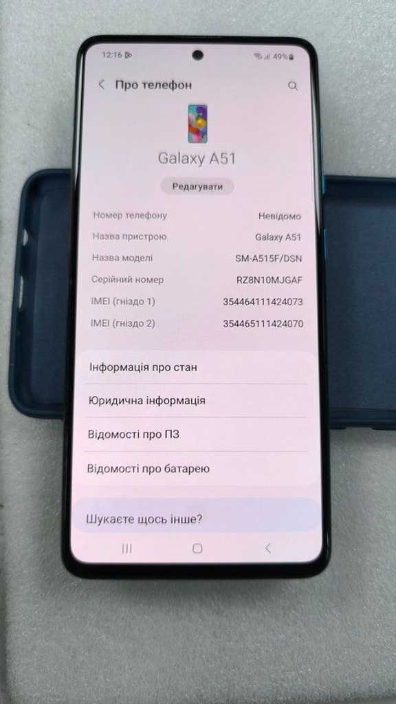 Samsung a515f galaxy a51 6/128gb Код:01-200989590. Зображення 6