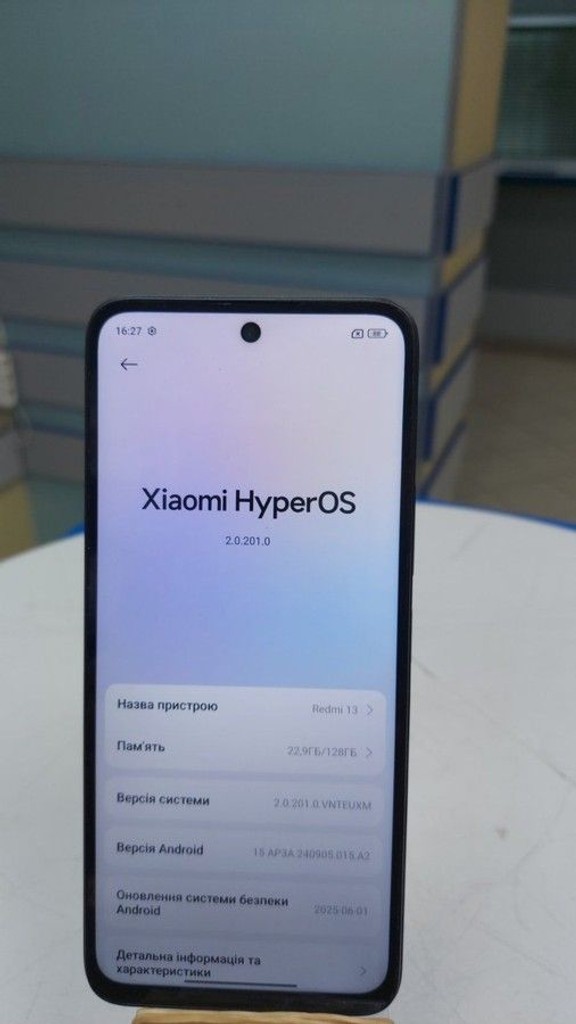 Оголошення Xiaomi Redmi 13 6/128GB Blue Б/У
