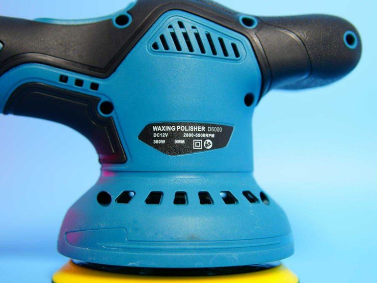 Полірувальна акумуляторна машинка Waxing Polisher 12V. для полірування, шліфування автомобіля, меблів, тощо.. 6 швидкостей. Код:null. Зображення 5