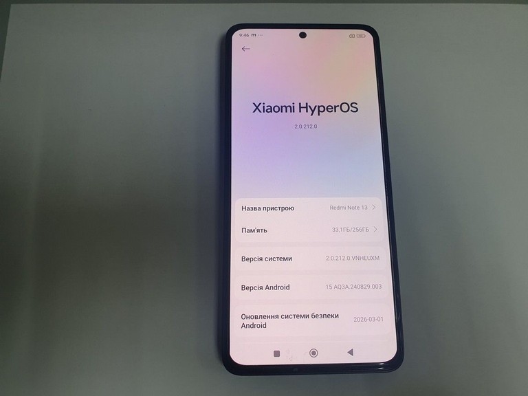 Оголошення Xiaomi redmi note 13 4g 8/256gb Б/У