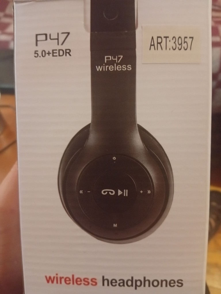Bluetooth wireless headphone Код:null. Зображення 5