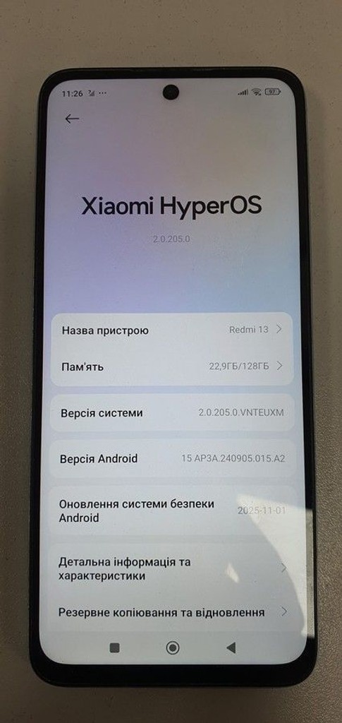 Купити Xiaomi Redmi 13 6/128GB Blue Б/У